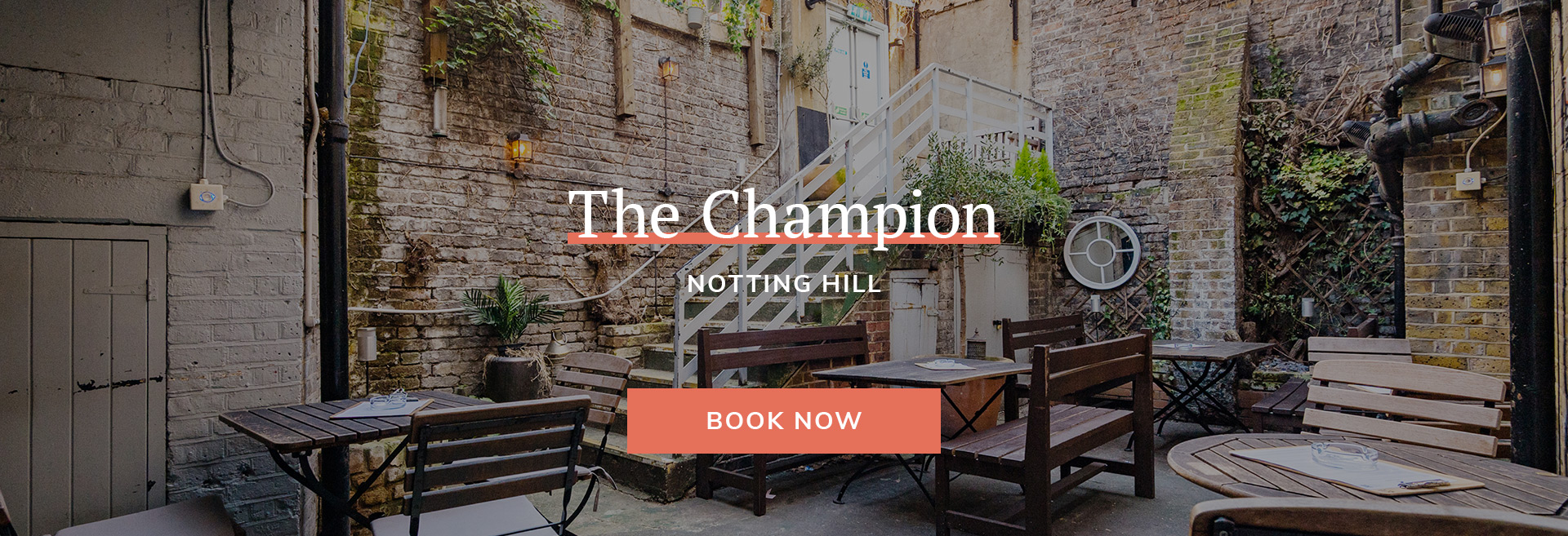 Join us at The Champion in London for delicious pub food